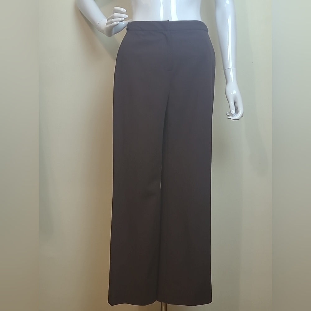 Ann Taylor Loft Petites Brown Dress Pants, Trousers Size 2P